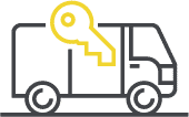 truck rental icon