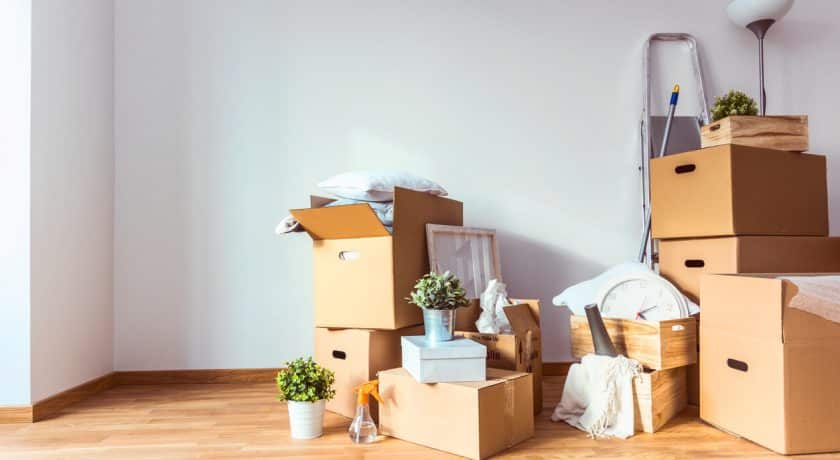 Prepare belongings for storage